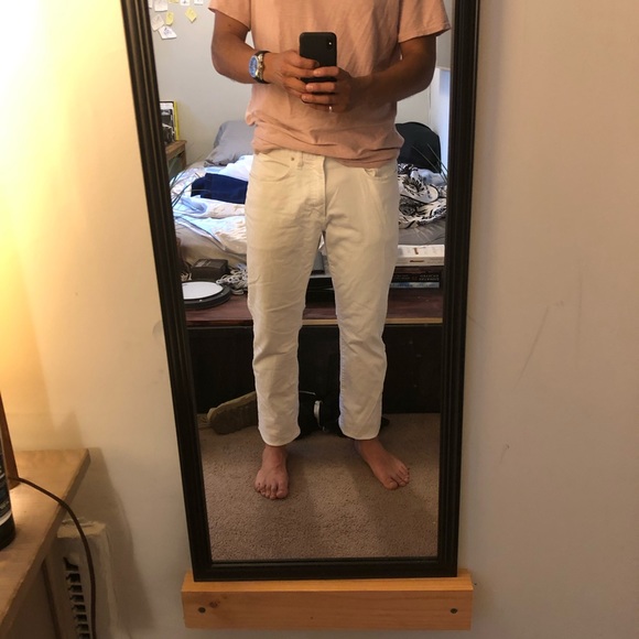 GAP White Denim Slim Fit 1969 - Picture 2 of 3